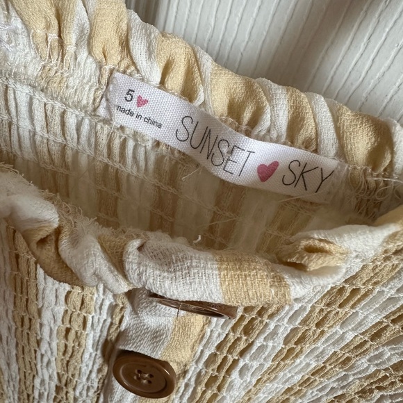 Girls Palazzo Romper size 5t - Picture 3 of 3